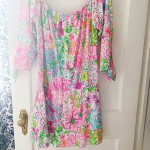 Lilly Pulitzer Lana Skort Romper in Paradise Found